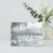 Winter Wonderland Briefkaart (Staand voorkant)