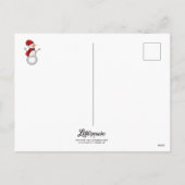 Winter Wonderland Briefkaart (Achterkant)