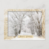 Winter Wonderland Briefkaart (Voorkant)
