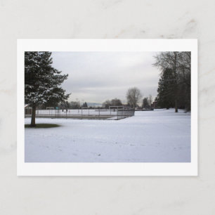 winter wonderland briefkaart