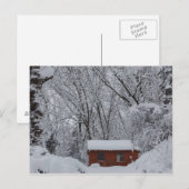 Winter Wonderland briefkaart (Voorkant / Achterkant)