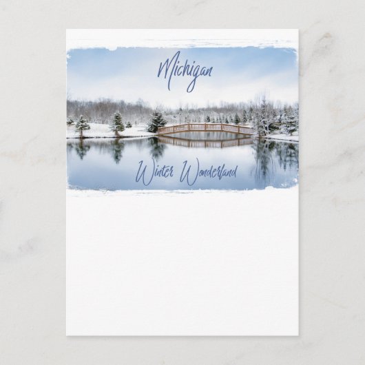 Winter Wonderland Briefkaart (Voorkant)