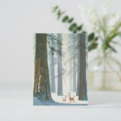 Winter Wonderland Briefkaart (Staand voorkant)