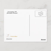 Winter Wonderland Briefkaart (Achterkant)