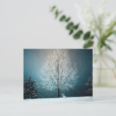 Winter Wonderland briefkaart (Staand voorkant)
