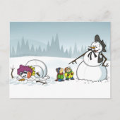 Winter Wonderland Briefkaart (Voorkant)