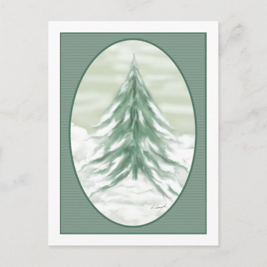 Winter Wonderland Briefkaart (Voorkant)