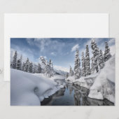 Winter Wonderland Briefpapier (Voorkant / Achterkant)
