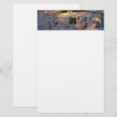 Winter Wonderland Briefpapier (Voorkant / Achterkant)