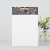 Winter Wonderland Briefpapier (Staand voorkant)