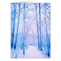 WINTER WONDERLAND BRIGHT CARD
