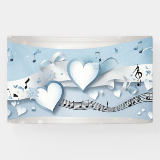 Winter Wonderland Bruiloft Banner