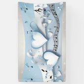 Winter Wonderland Bruiloft Banner (Verticaal)