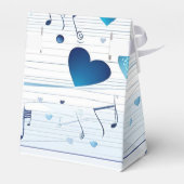 Winter Wonderland bruiloft gunst box Bedankdoosjes (Achterkant)