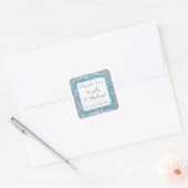 Winter Wonderland bruiloft gunst Sticker 4 (Envelop)