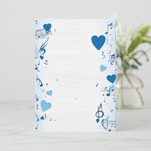 Winter Wonderland Bruiloft Menu Sjabloon (Staand voorkant)