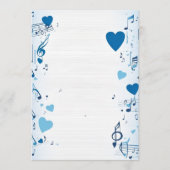 Winter Wonderland Bruiloft Menu Sjabloon (Voorkant)