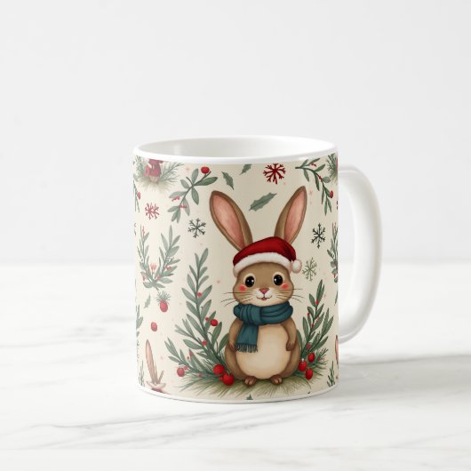 Winter Wonderland Bunny Koffiemok (Voorkant rechts)