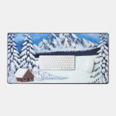 Winter Wonderland Bureaumat (Keyboard & Muis)