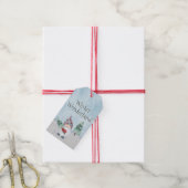 Winter Wonderland Cadeaulabel (Met Touw)