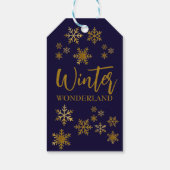 Winter Wonderland  Cadeaulabel (Achterkant)