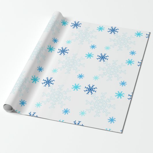 Winter Wonderland Cadeaupapier (Uitgerold)