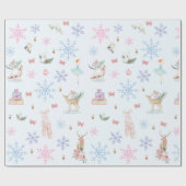 Winter Wonderland Cadeaupapier (Vlak)