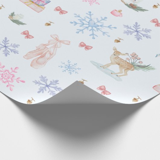 Winter Wonderland Cadeaupapier (Hoek)