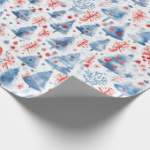 Winter Wonderland Cadeaupapier (Hoek)
