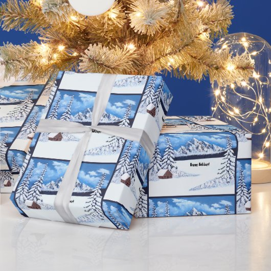 Winter Wonderland Cadeaupapier (Feestdagen)