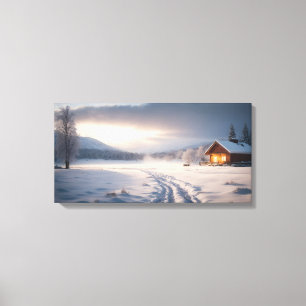 Winter Wonderland Canvas Afdruk