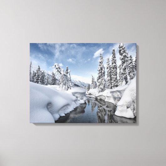 Winter Wonderland Canvas Afdruk (Voorkant)