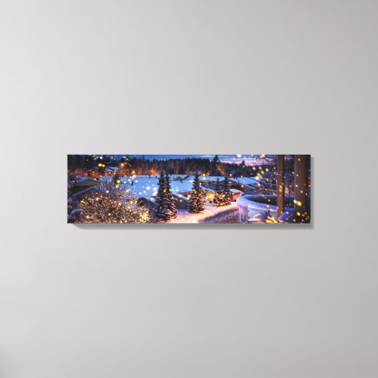Winter Wonderland Canvas Afdruk (Voorkant)