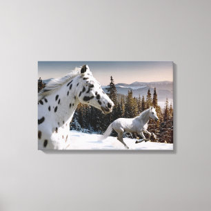 Winter Wonderland Canvas Afdruk