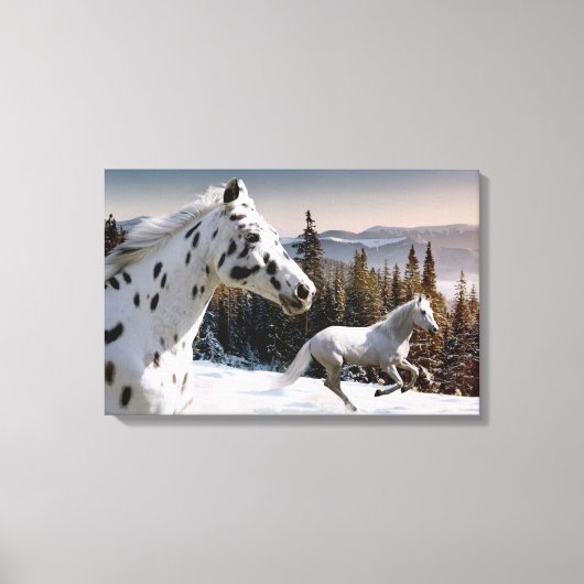 Winter Wonderland Canvas Afdruk (Voorkant)