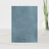 Winter Wonderland Card Kaart (Achterkant)