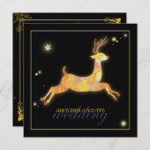 Winter Wonderland Cariou Wedding Kaart (Voorkant / Achterkant)