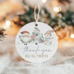 Winter Wonderland Christmas Birthday Gift Label<br><div class="desc">Voeg een feestelijk tintje toe aan uw feest met ons Winter Wonderland Christmas Birthday Gift Label. Deze aanpasbare labels zijn voorzien van elegante sneeuwvlok-design en winterse accenten en zijn ideaal voor het versieren van feestgunsten of cadeaus op een verjaardagsfeestje met kerstthema. Ideaal voor het toevoegen van een persoonlijke en seizoensgebonden...</div>