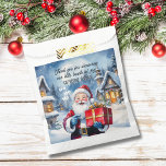 Winter Wonderland Christmas Santa Baby shower Bedankzakje<br><div class="desc">Transformeer uw baby shower in een magisch feest met ons Winter Wonderland Christmas Santa Baby shower-ontwerp. Dit betoverende thema combineert de charme van een Winter Wonderland-Baby shower met de feestelijke sfeer van een Baby shower op de Noordpool en creëert een onvergetelijk evenement voor uw kleine bundel van vreugde. Met een...</div>