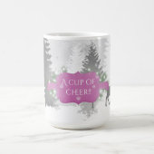 Winter Wonderland Coffee Mok - Magenta (Center)