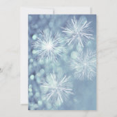 Winter wonderland corporate Holiday Kaart (Achterkant)