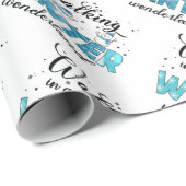 Winter Wonderland Customize Cadeaupapier (Rol Hoek)