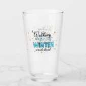 Winter Wonderland Customize Glas (Voorkant)