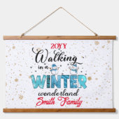Winter Wonderland Customize Hangend Wandkleed (Voorkant)