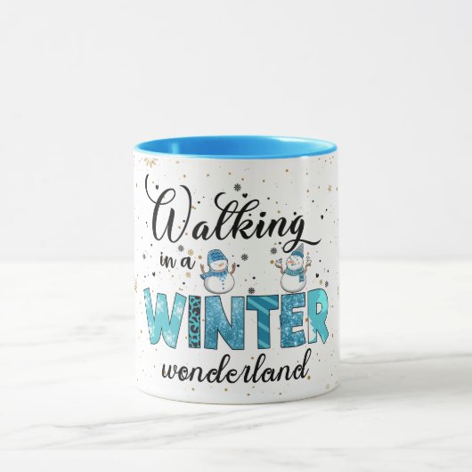 Winter Wonderland Customize Mok (Midden)