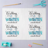 Winter Wonderland Customize Tissuepapier (Craft)