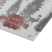 Winter Wonderland Cutting Board - Red Snijplank (Hoek)