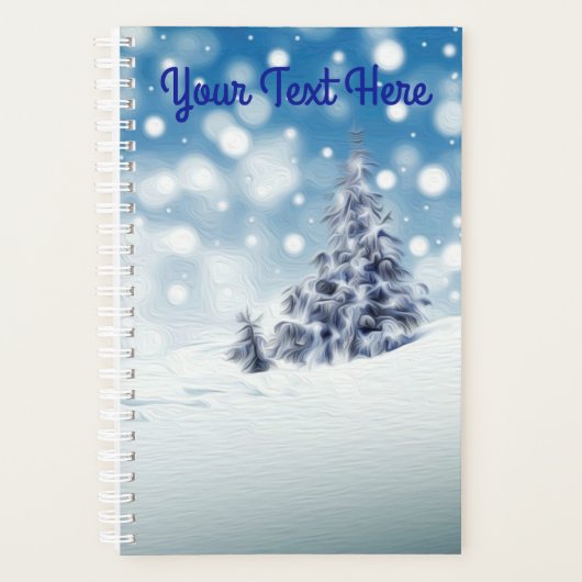 Winter Wonderland - Dagplanner Planner (Voorkant)