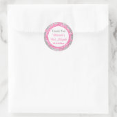 Winter Wonderland Damask Bat Mitzvah Sticker 3 (Tas)
