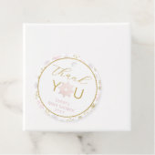 Winter Wonderland Dank u Cadeau Label (In situ)